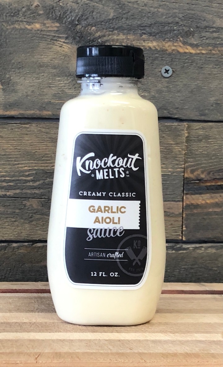 Garlic Aioli 12 oz bottle