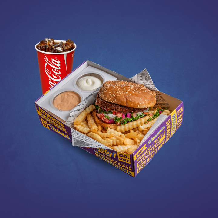 Falafel Burger Box
