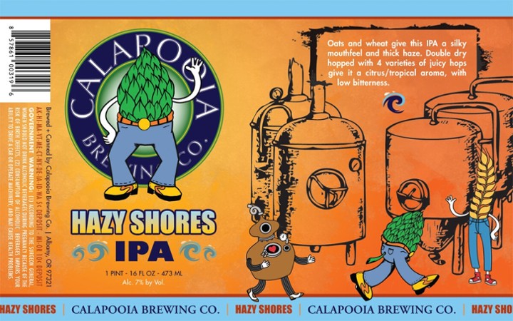 Calapooia - Hazy Shores 16oz (can)