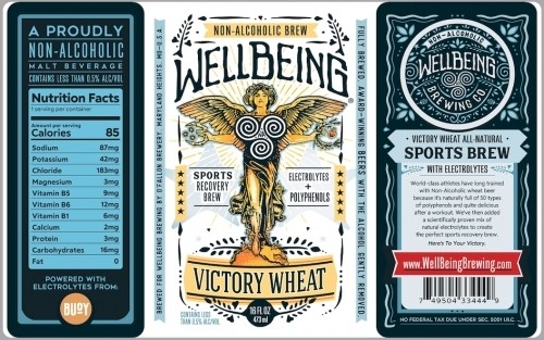 WellBeing - Victory Wheat NA 16oz (can)