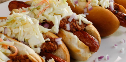 Chili Slaw Dog