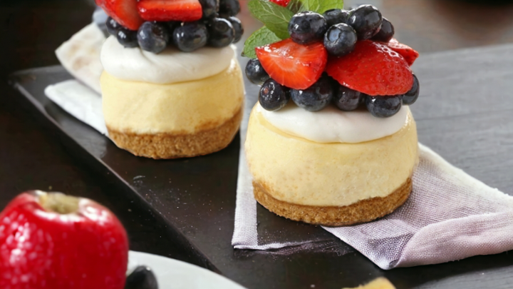 Fruit Topped Cheesecake
