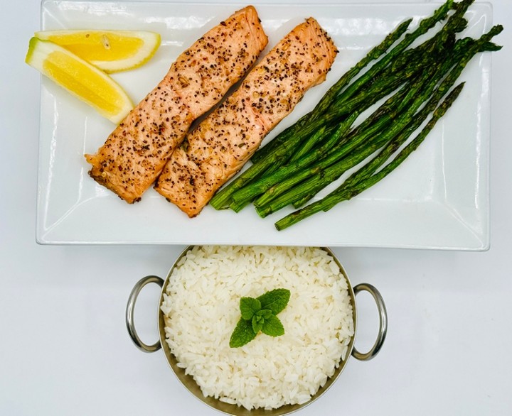 Salmon with 2 Sides