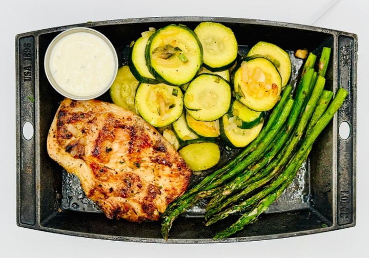 Chicken Breast with 2 sides