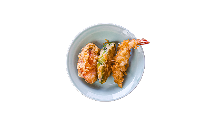 Shrimp & Veg Tempura (1 Pc Shrimp + 2 Veg)