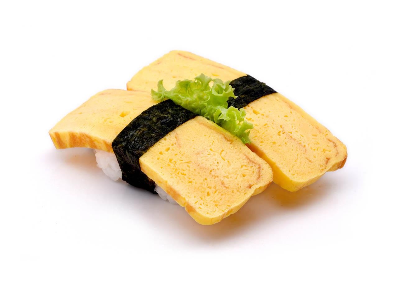 Tamago (Egg Omelette) Sushi