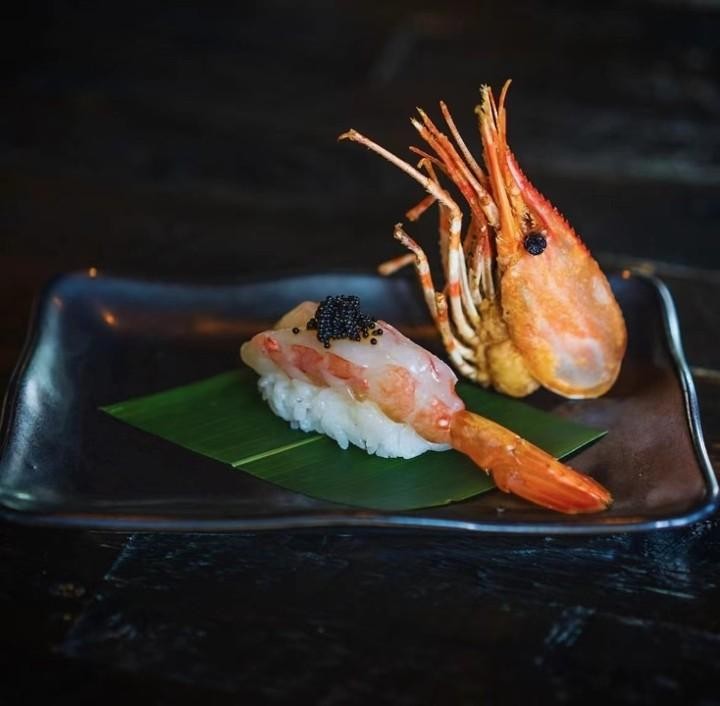 Botan Ebi (Sweet Shrimp) Sushi