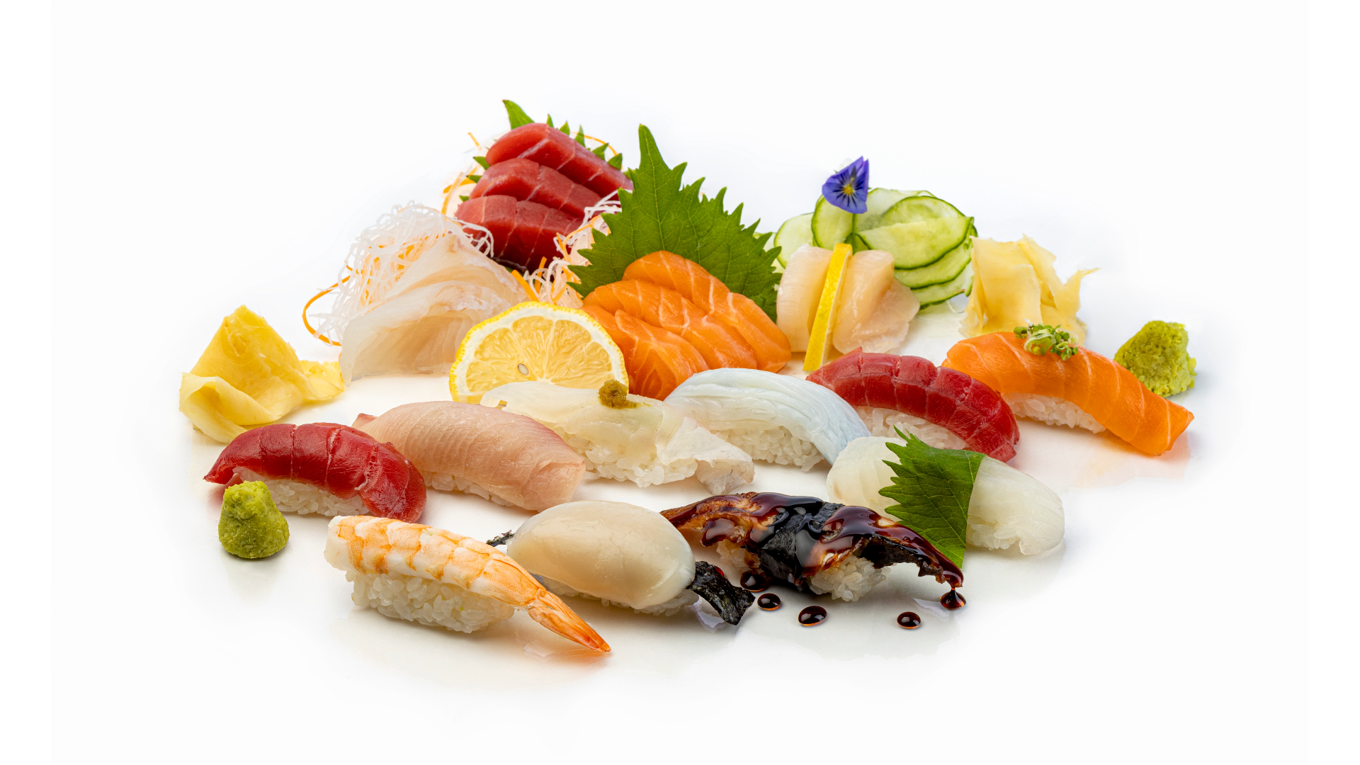 Sushi and Sashimi Plate