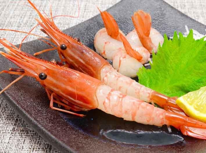 Botan Ebi (Sweet Shrimp) Sashimi