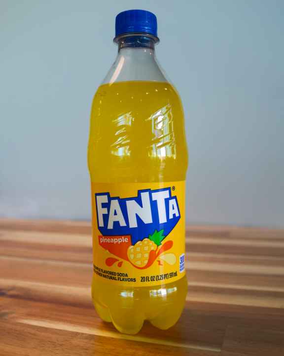 20 oz Bottle - Pineapple Fanta