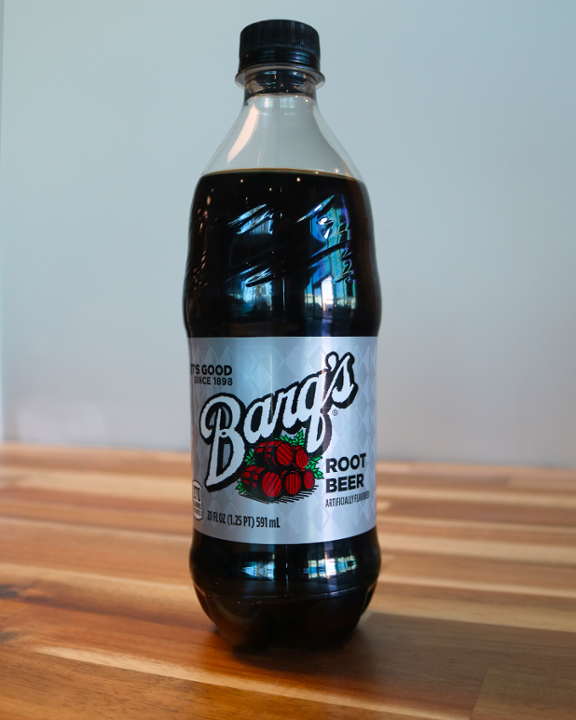 20 oz Bottle - Barq's Root Beer