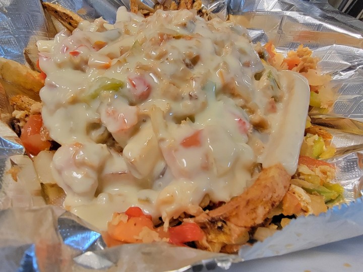 Chicken Southwestern Cheesesteak Fries