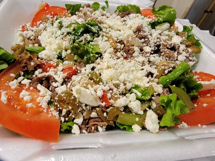 Philly Cheesesteak Salad