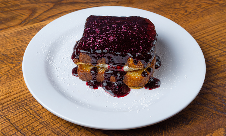 Stuffed Louberry French Toast