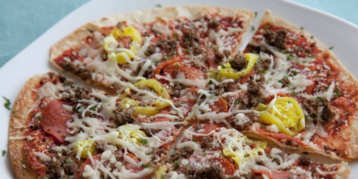 Skinny Italian Pizza