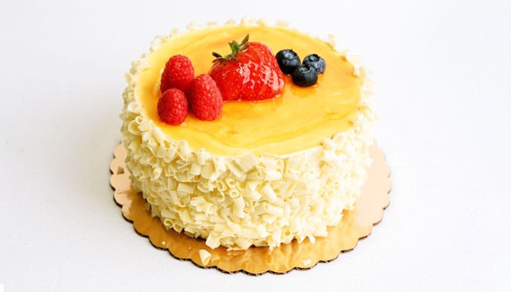 Passion Fruit Mousse Cake 6"*