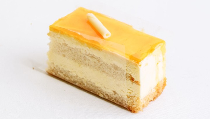 Passion Fruit Mousse Slice*