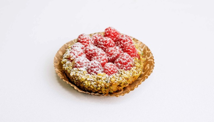 Raspberry Pistachio Tartelette