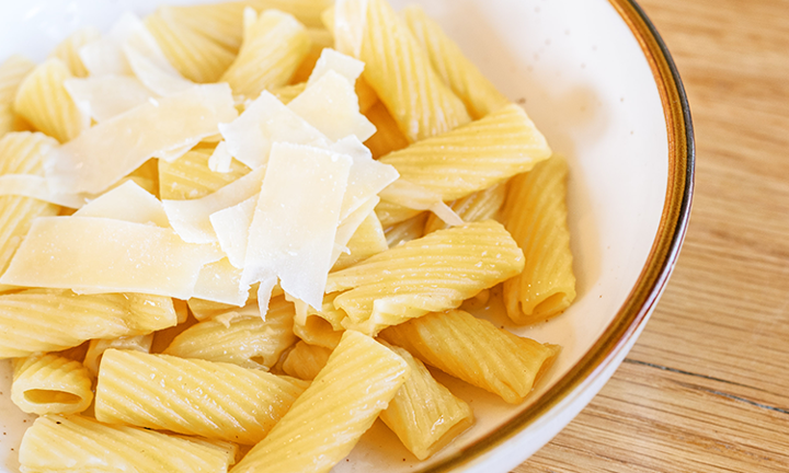 Small Rigatoni with Butter & Parmesan