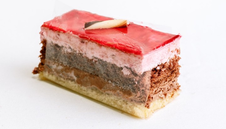 Chocolate Raspberry Mousse Slice*