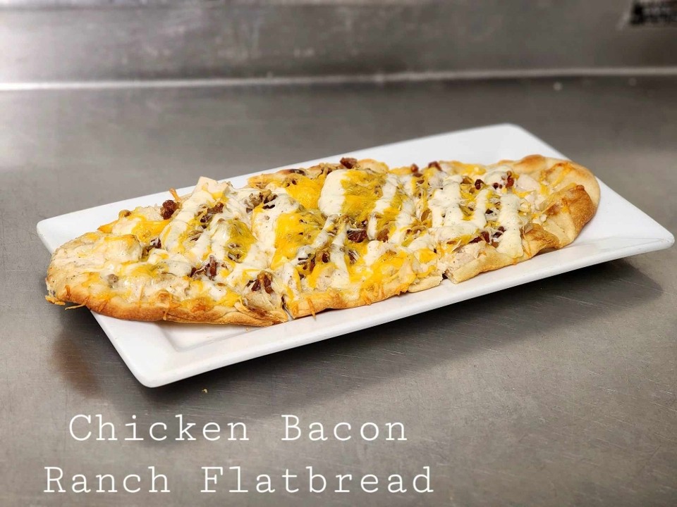 Chicken Bacon Ranch Flatbread