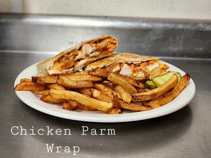 Chicken Parm Wrap