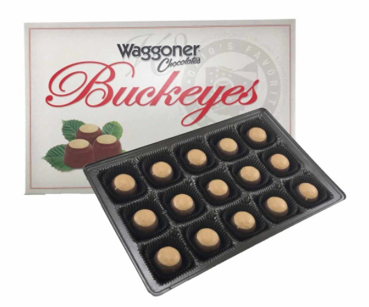 Milk Chocolate Buckeyes Gift Box - 6oz