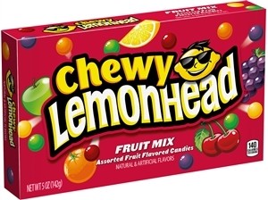 Chewy Lemonhead Fruit Mix Theater Box