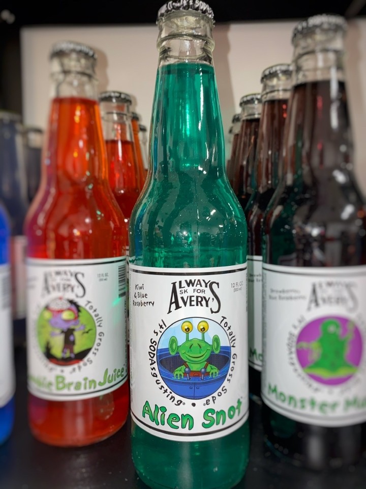 Avery's Alien Snot Soda - 1 bottle (SALE - Was $2.95)