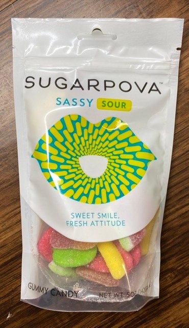 Sugarpova Sassy Sour Gummis 5oz (SALE - Was 3.95)