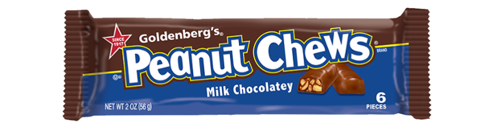 Goldenberg's Peanut Chew Milk Chocolate 2oz - SALE - was $1.95