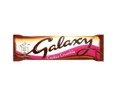 Mars Galaxy Cookie Crumble 40g bar (UK)