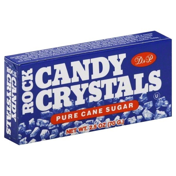 Rock Candy Crystal Box - White 2.5oz