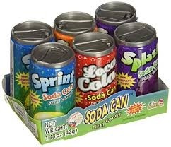 Soda Can Fizzy Candy