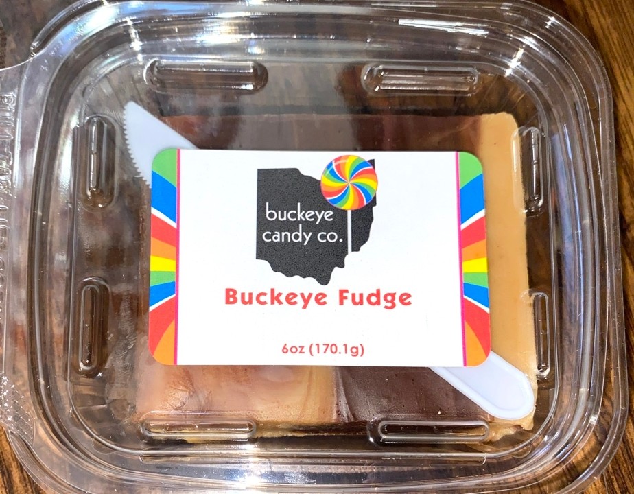 Buckeye Fudge - 6 oz Tray