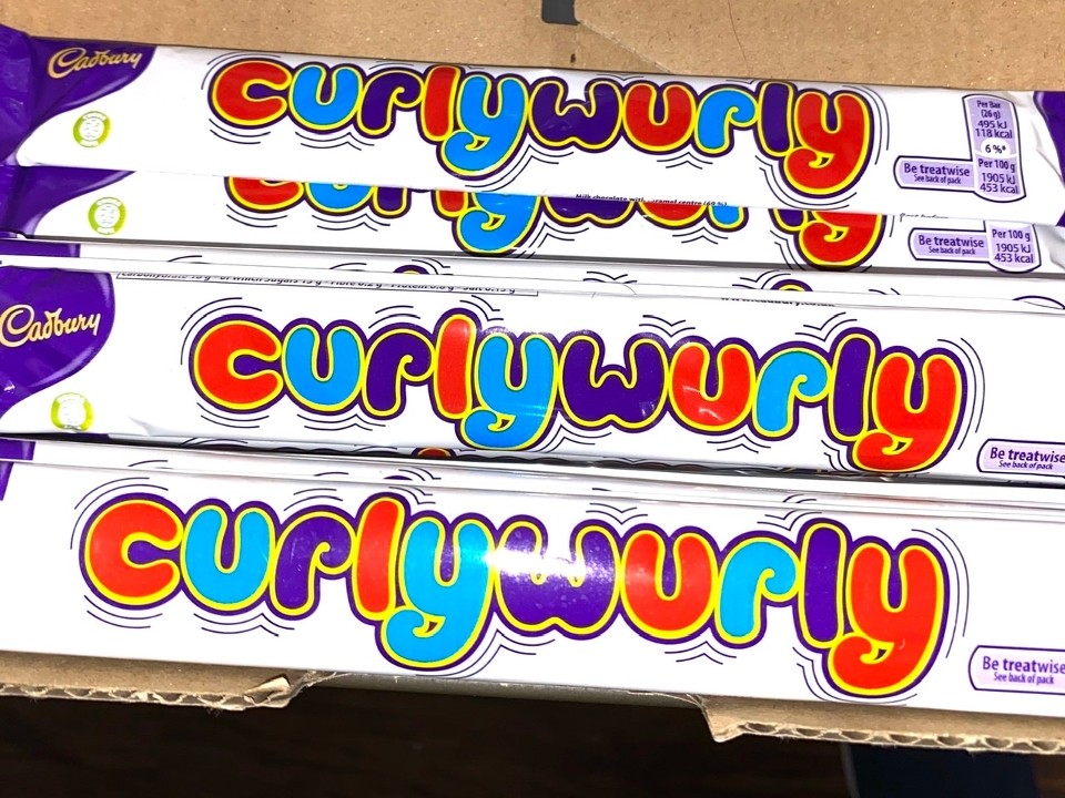 Cadbury Curly Wurly Bar - 4 pack (Was $7.95)