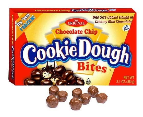 Chocolate Chip Cookie Dough Bites Theater Box
