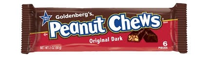 Goldenberg's Peanut Chew Dark Chocolate 2oz - SALE - Was $1.95