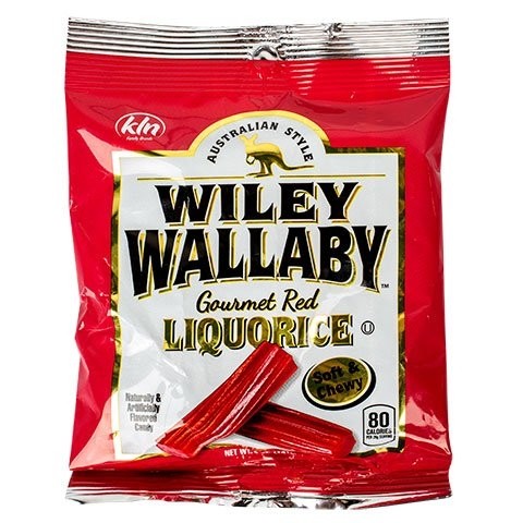 Wiley Wallaby Red Licorice Bag 5oz
