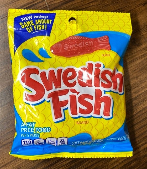 Swedish Fish (all red) 3.6oz bag