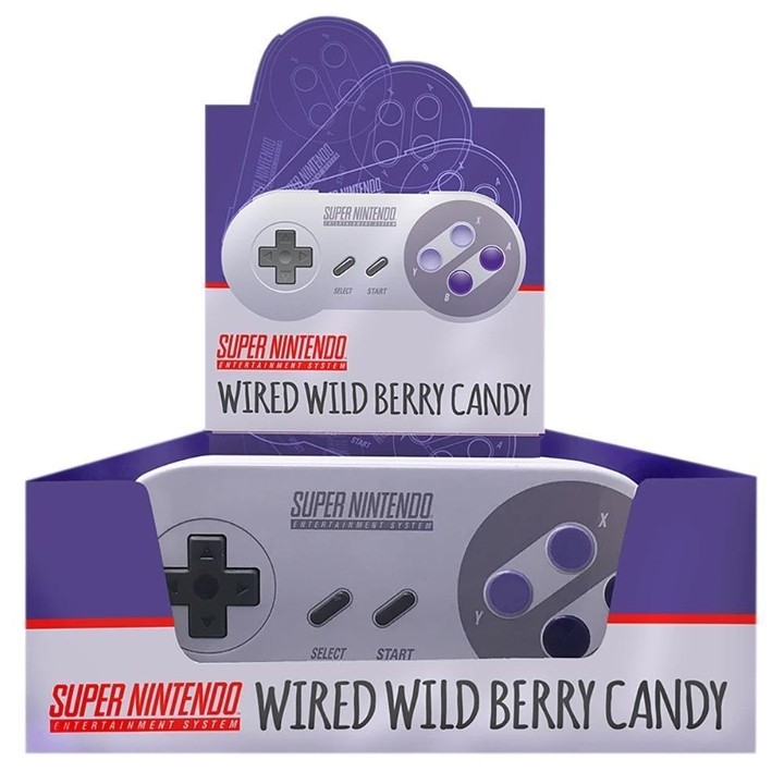 Super Nintendo Controller Wild Wired Berry Candy Tin