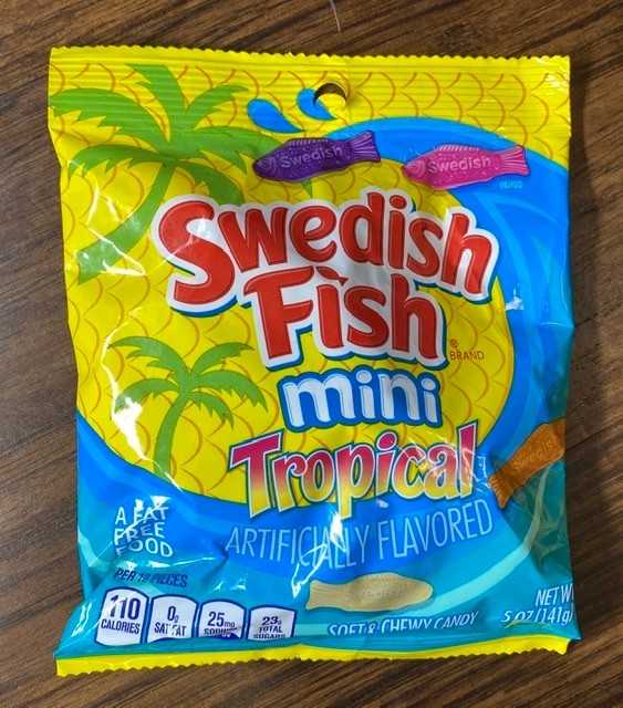 Swedish Fish Tropical flavors 5oz bag (SALE - Was $2.50)