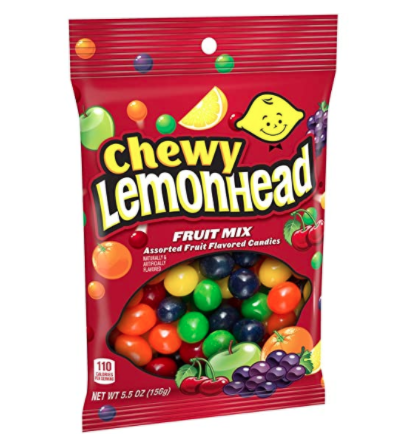 Chewy Lemonheads Fruit Mix bag