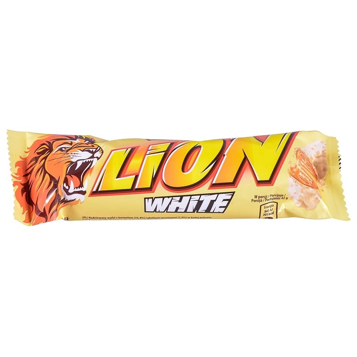 *Nestle Lion Bar White Chocolate 42g (UK) - Special Buy