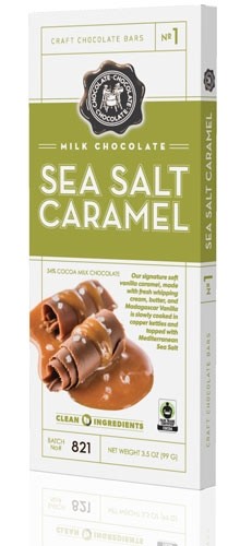 CCC Milk Chocolate Sea Salt Caramel Bar