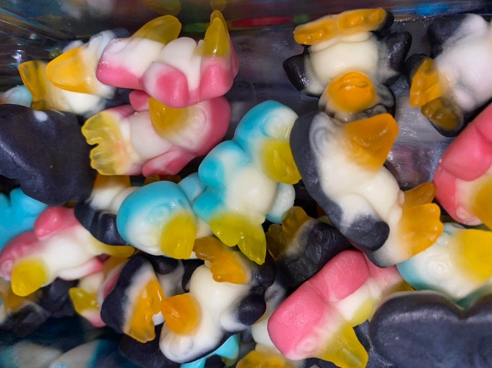Gummi 3-D Penguins