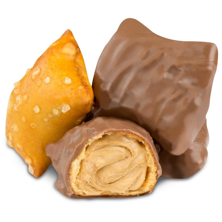 Milk Chocolate Peanut Butter-filled Pretzels - SALE