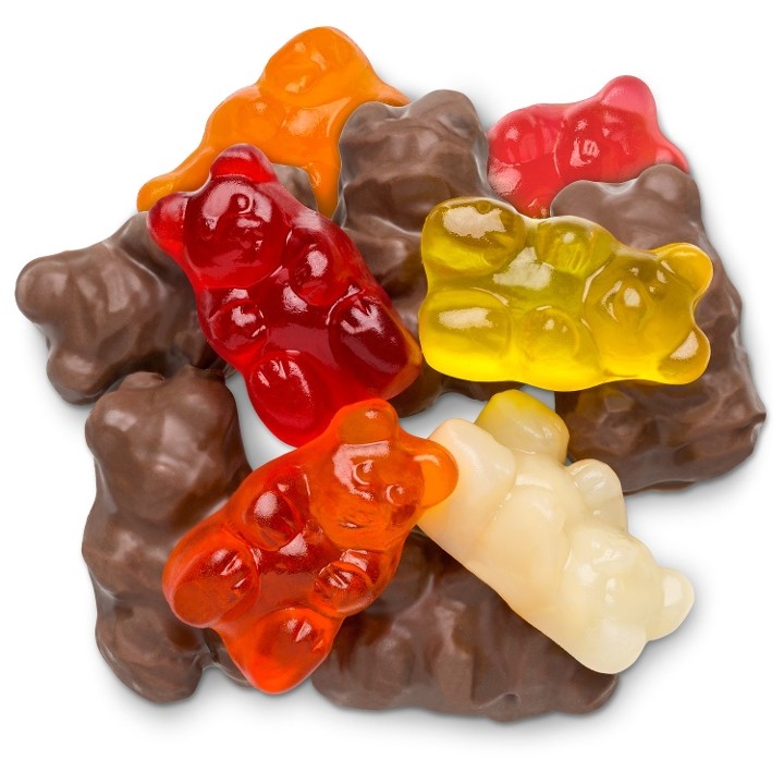 Milk Chocolate-covered Gummi Bears