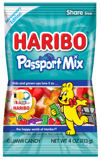 Haribo Passport Mix bag - Ltd Edition