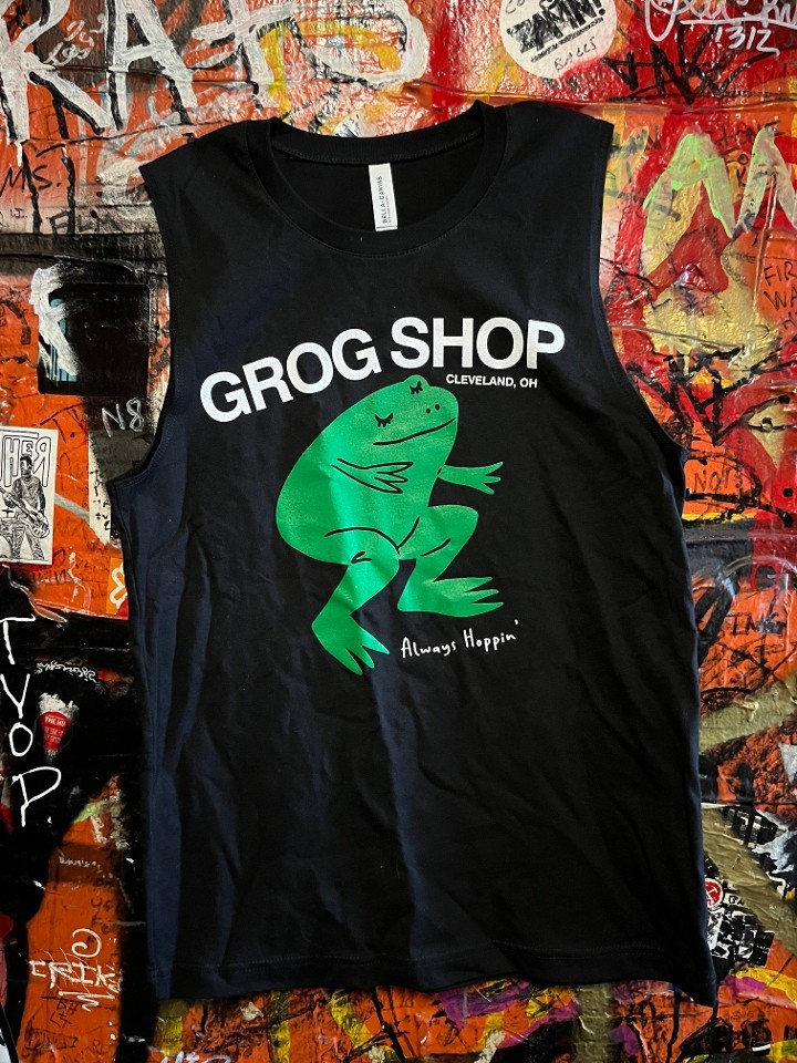 Sleeveless Frog Shop T Shirt